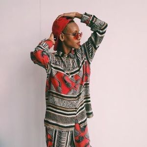 Printed "Nola" Two Piece Set